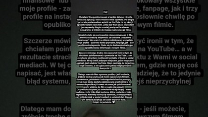 Zablokowano mi wszystkie konta :(