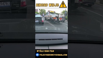 Odpadające koło z Opla #opel #polscykierowcy #polska #dashcam #viral