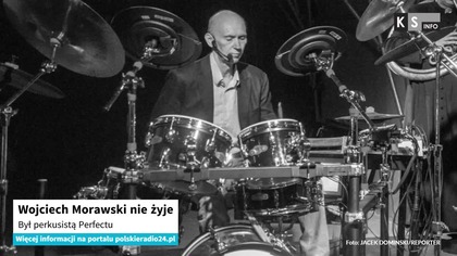 Wojciech Morawski nie żyje.  Był perkusistą Perfectu [KS Info]