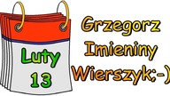 Śmieszne Wierszyki Na Imieniny Grzegorza Zabawne Wesołe Rymowanki Imieninowe Audio Tekst PL