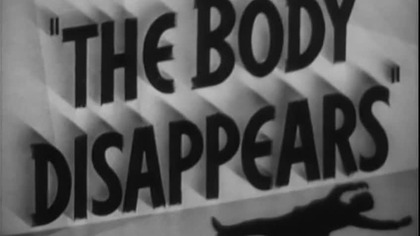 Znikający gość - The Body disappears 1941 napisy