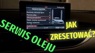 KASOWANIE INSPEKCJI OLEJU AUDI A3 A4 A5 A6 A7 A8 (Resetting the oil inspection) MMI