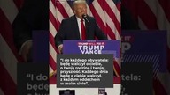 Przemówienie Trumpa po wygranych wyborach