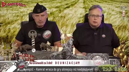 NA GRUNWALD Wt.  18. 8. 2026r.  W.  Olszański, M.  Osadowski Kamraci NPTV.pl RODACY KAMRACI.