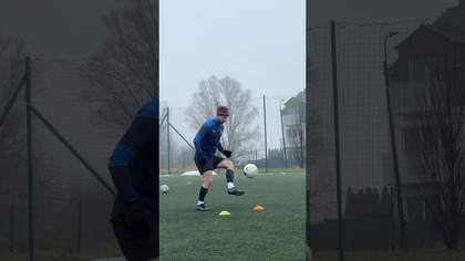 Trening z partnerami treningowymi #pilkanozna #trening #piłkanożna #mecz #piłka