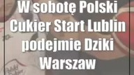 W sobotę Polski Cukier Start Lublin podejmie Dziki Warszawa