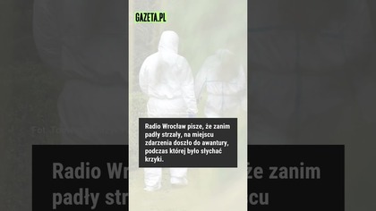 We Wrocławiu padły strzały.  Nie żyją dwie osoby #shorts