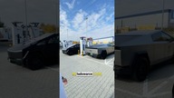 Dwie Tesle CYBERTRUCK ładują się na Ionity w Krakowie #tesla #cybertruck #danielgrzyb