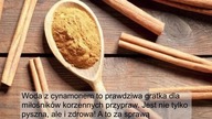 Oto jak woda z cynamonem pomaga UZYSKAĆ idealną sylwetkę