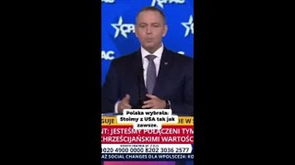 Polska wybrała.  Nasza lojalność wobec USA pozostaje niezmienna.