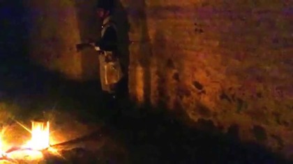 strzał z karabinu twierdza Srebrna Góra