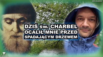DZIS sw.  CHARBEL OCALIŁ MNIE PRZED SPADAJACYM DRZEWEM