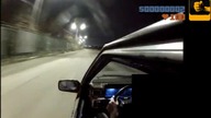 Drift i ucieczka przed policją na moskiewskich drogach
