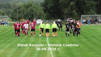 Wpadła bomba do piwnicy! Potok Karpniki - Victoria Czadrów 20. 09. 2026 r.  CzadGol # 169
