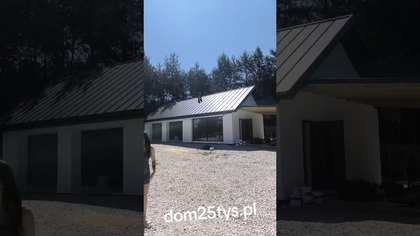 Adaś XL 98m2 w formie garażu 