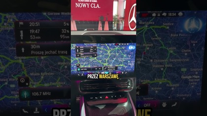 Jak działa system w nowym MERCEDESIE CLA?  #mercedes #elektromobilność #danielgrzyb