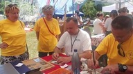 9. 06. 2018 XVII warsztaty plastyczne Leśny Klub Orla Białego prowadzi podczas Dni Ursynowa