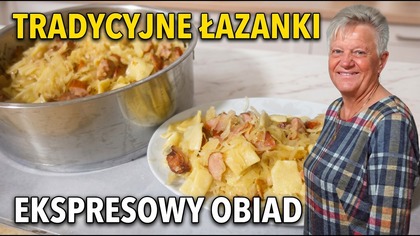 Prawdziwe łazanki jak dawniej! Sekret tkwi w domowym cieście.  Stary, sprawdzony przepis, są idealne!