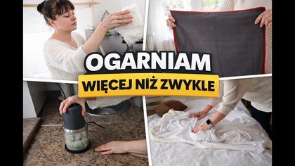 Jakich ścierek używam? + sprzątanie etapami i poranek
