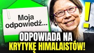 ODPOWIEDŹ DOROTY RASIŃSKIEJ-SAMOĆKO NA ZARZUTY ZAWARTE W LIŚCIE HIMALAISTÓW!