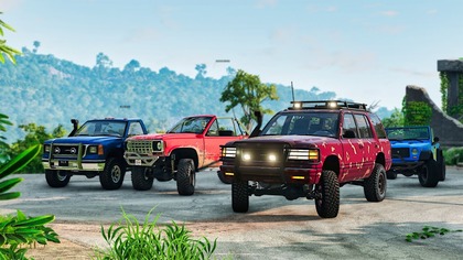 KONWÓJ OFFROAD W DŻUNGLI! BEAMNG MULTIPLAYER!