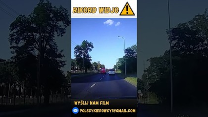 DPD się nie spóźnia ! #dpd #kurier #polska #driver #dashcam #shorts #polscykierowcy #crash