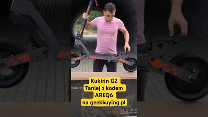 Kukirin G2, warto? Najlepiej sprzedającą się hulajnoga ok 2000 zł