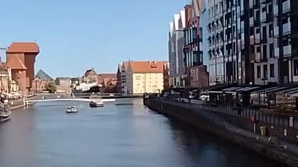 Nad Motławą w Gdańsku - Gracjan Roztocki