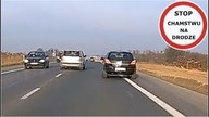Nierozważny  kierowca Nissana - zajeżdżanie, wyprzedzanie na czołówkę  #  164 Wasze Filmy