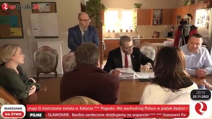 25. 11. 2022r PILNE! Szokująca interwencja poselska Grzegorza Brauna w Domu Dziecka w Piasecznie.  Mały Oluś został celowo porwany od mamy