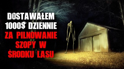 Dostawałem 1000$ dziennie za pilnowanie szopy w środku lasu - CreepyPasta