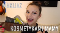 ROBIĘ MAKIJAŻ KOSMETYKAMI MOJEJ MAMY! | Aria Dottie