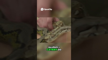 Titanoboa Największy wąż w historii Ziemi!