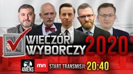 Wieczór Wyborczy 2020 \\ K.  Bosak, G.  Braun, J.  Korwin-Mikke i inni...  \\ 4MensTV i Media Narodowe