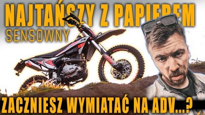 NAJTAŃSZY SPOSÓB NA NAUKĘ JAZDY W TERENIE: JML EN 250i PRO z papierem