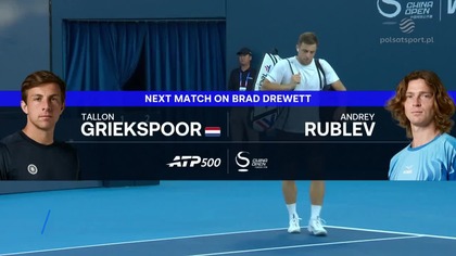 Andrey Rublev vs Tallon Griekspoor 1.  Runda ATP 500 Pekin 2026