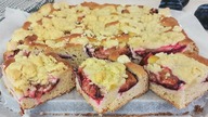 Ciasto drożdżowe ze śliwkami i kruszonką Również w wersji bezglutenowej!