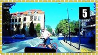 Rowerzysta zostaje wyjaśniony