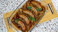 Biała kiełbasa pieczona - Jak zrobić - Smakowite Dania