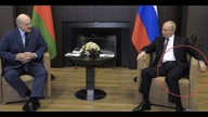 Straszna choroba postępuje? Dziwaczne ruchy Putina na spotkaniu z Łukaszenką w Soczi