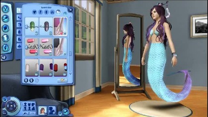 Sims 3 Creation of a Mermaid