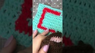Makatkowy alfabet literka C #diy #crochet #handmade #alphabet #shorts #short #shortsvideo