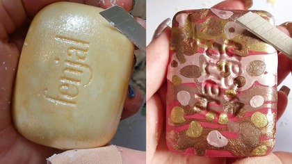 Soap Carving ASMR Relaxing Sounds no talking Satisfying ASMR Video