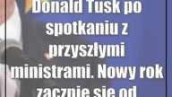 Donald Tusk po spotkaniu z przyszłymi ministrami.  Nowy rok zacznie się od wypłaty 800 plus