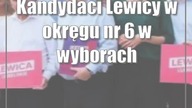 Kandydaci Lewicy w okręgu nr 6 w wyborach do Sejmu RP.  Jacek Czerniak i Magdalena Dł...