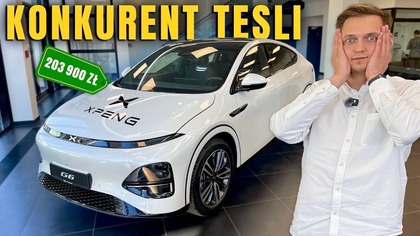Czy XPENG G6 jest lepszy od Modelu Y?NOWA CHIŃSKA MARKA W POLSCE!