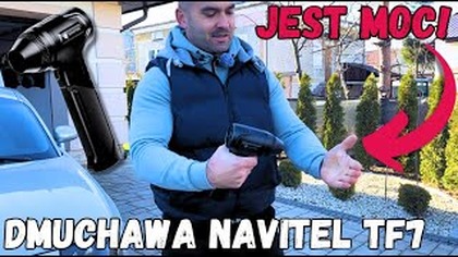 NAVITEL TF7 - Testujemy małą dmuchawę bezprzewodową o dużej mocy #test #navitel #dmuchawa
