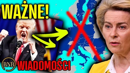 Wściekły Trump Stawia Europie ULTIMATUM! Tak OSTRO Jeszcze Nie Było!