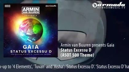 Armin van Buuren presents Gaia - Status Excessu D