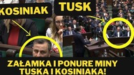 Reakcja Tuska i Kosiniaka na ogłoszenie przez Morawieckiego 0% VAT na żywność! PONURE MINY...